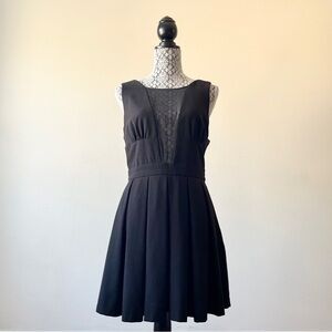 ASOS Black Pinafore Dress Size 8P